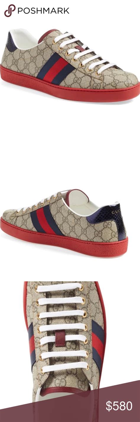 gucci red and green tennis shoes|gucci red bottom sneakers.